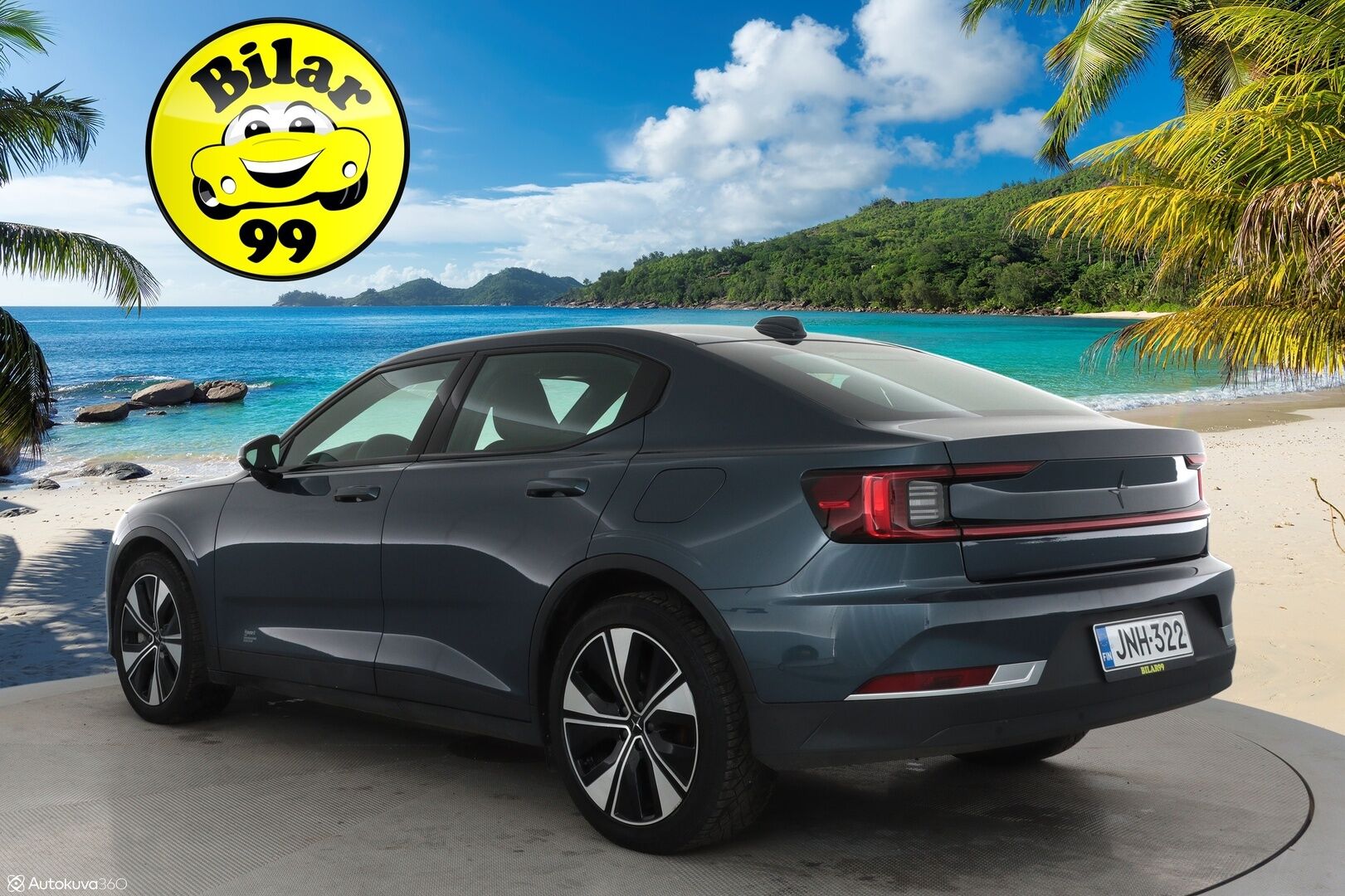 Polestar 2 2023 Long Range Single Motor **Pilot paketti / 360° kamera / Apple&Android / Muistipenkki / Keyless / Sähköluukku** - 3,99 % KORKOTARJOUS TÄHÄN AUTOON - Merkkihuollettu / Akku Kuntotarkistettu!