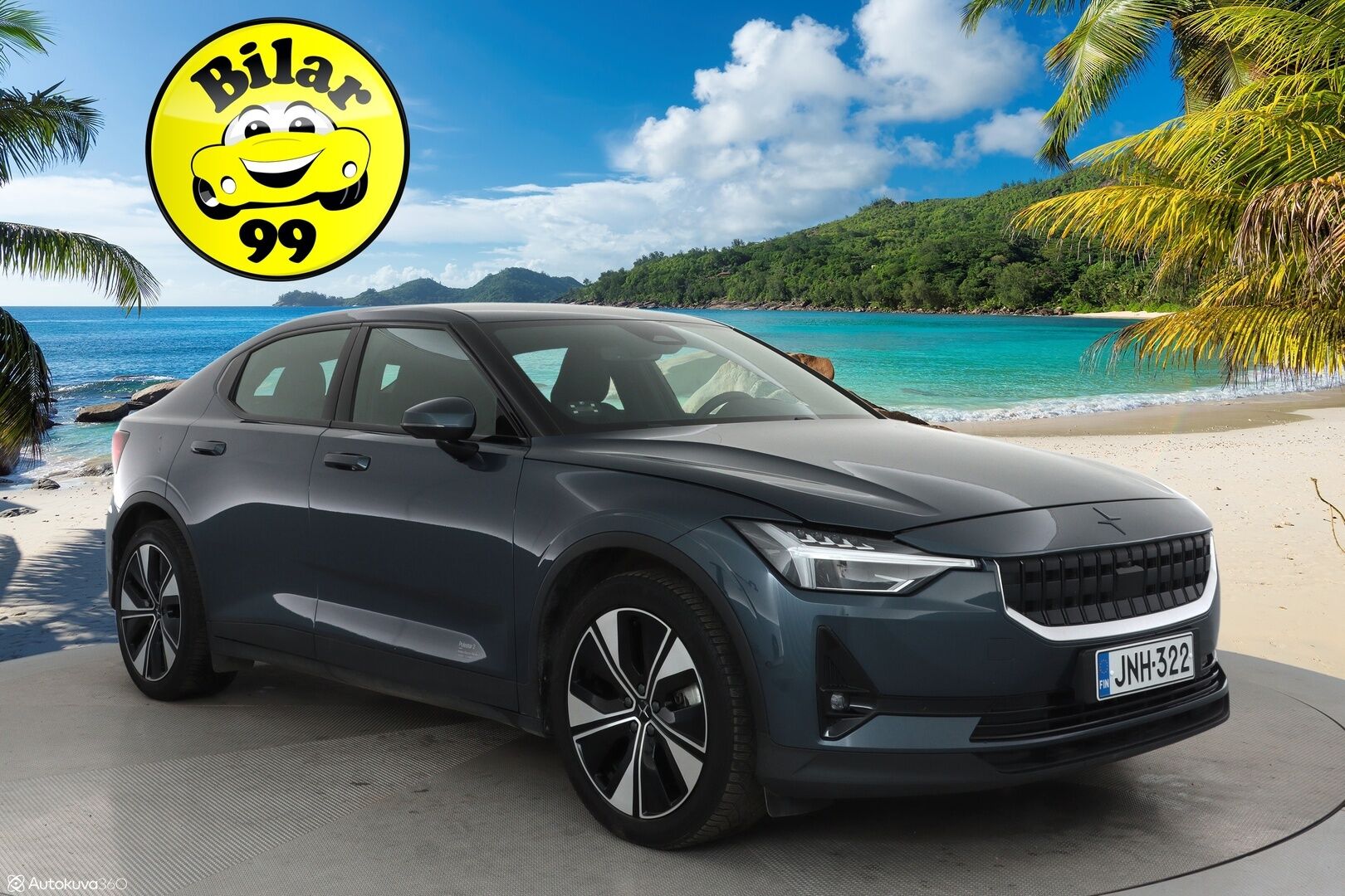 Polestar 2 2023 Long Range Single Motor **Pilot paketti / 360° kamera / Apple&Android / Muistipenkki / Keyless / Sähköluukku** - 3,99 % KORKOTARJOUS TÄHÄN AUTOON - Merkkihuollettu / Akku Kuntotarkistettu!