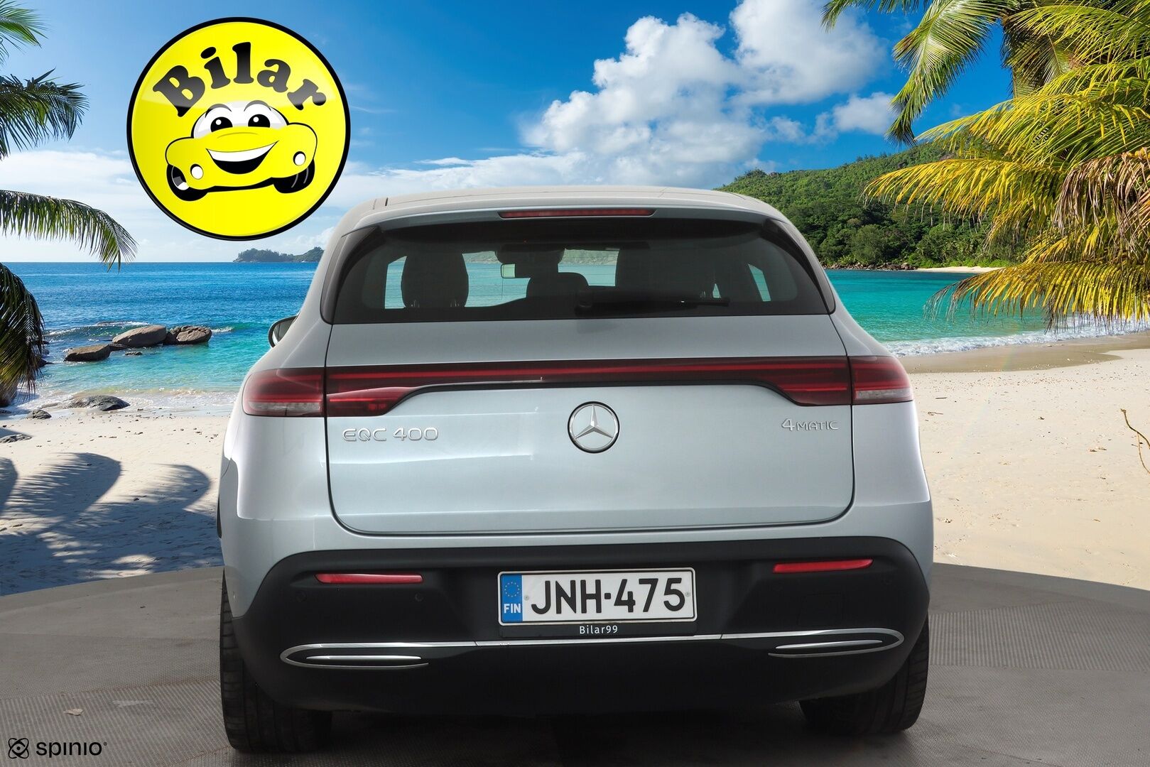 Mercedes-Benz EQC 2021 400 4Matic Edition 1886 - | Distronic+ | Akkukäyttöinen | Burmester | Widescreen | Lasikattoluukku | Muistipenkit | 360-Kamera | Keyless | Apple&Android | Kahdet Renkaat |