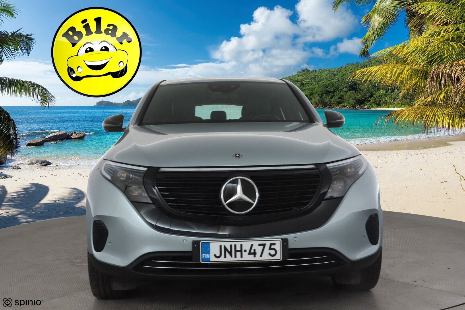 Mercedes-Benz EQC 2021 400 4Matic Edition 1886 - | Distronic+ | Akkukäyttöinen | Burmester | Widescreen | Lasikattoluukku | Muistipenkit | 360-Kamera | Keyless | Apple&Android | Kahdet Renkaat |
