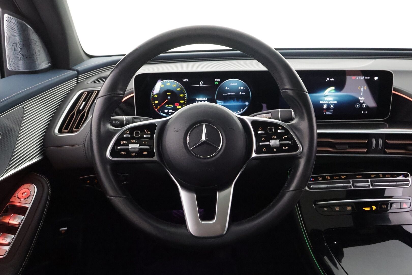 Mercedes-Benz EQC 2021 400 4Matic Edition 1886 - | Distronic+ | Akkukäyttöinen | Burmester | Widescreen | Lasikattoluukku | Muistipenkit | 360-Kamera | Keyless | Apple&Android | Kahdet Renkaat |