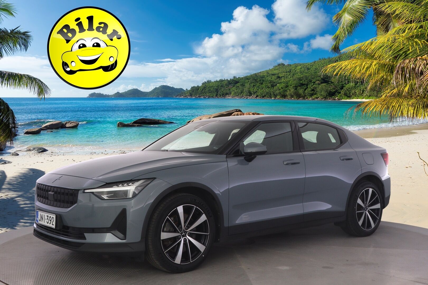 POLESTAR 2 2022 Standard Range Single Motor, 170kW, 64kWh - *Digimittaristo / KeylessGo / P.Kamera / Navi / Carplay / Sähköluukku*