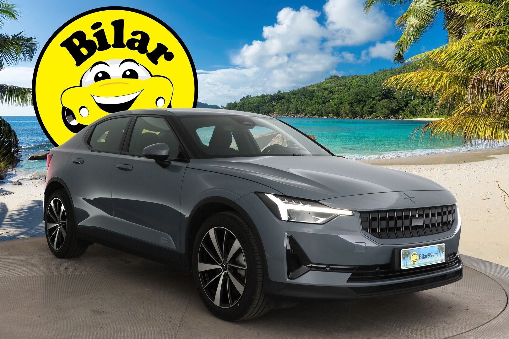 POLESTAR 2 2022 Standard Range Single Motor, 170kW, 64kWh - *Digimittaristo / KeylessGo / P.Kamera / Navi / Carplay / Sähköluukku*