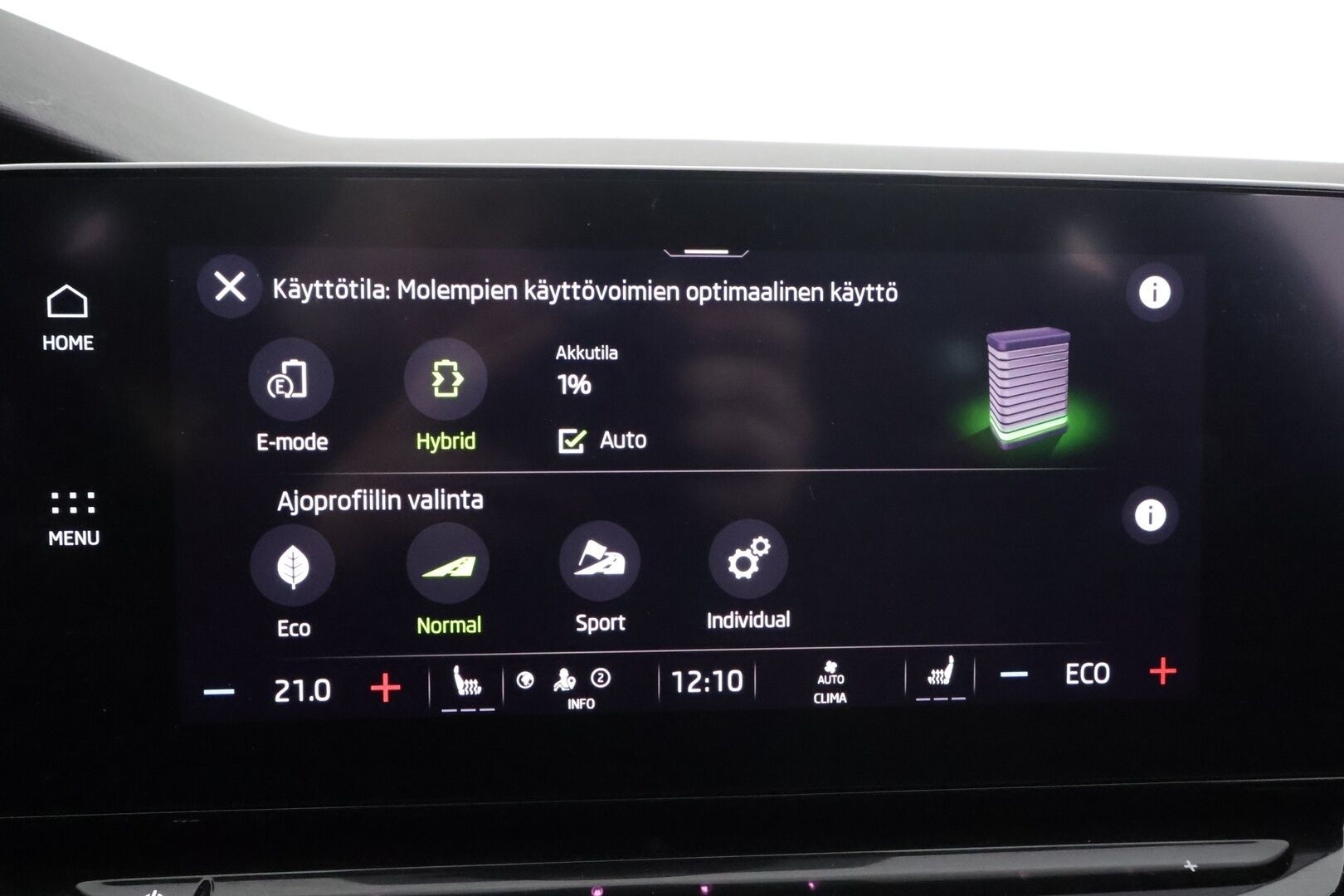Skoda Octavia 2021 Combi 1.4 TSI PHEV RS iV DSG * ACC / Webasto / HUD / Skoda crystal Matrix-LED / Muistipenkit / P.Kamera / Keyless * - Merkkihuollettu / Kahdet Renkaat / 2x Lataus - HULLUT AVAJAISHULINAT KORKOTARJOUS 3,29 %