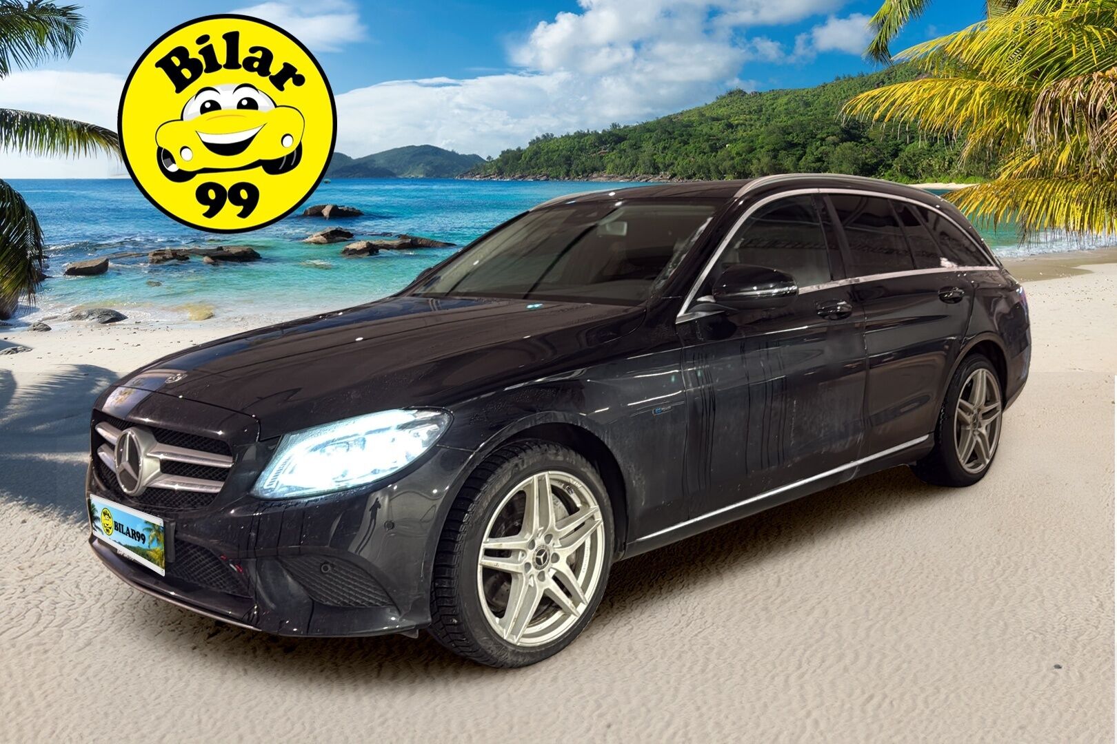 Mercedes-Benz C 2020 C 300 de Farmari (AC) 5ov *Akkukäyttöinen lisälämmitin / ACC / Adapt.LED / Sport Istuimet* - Kahdet asialliset renkaat / Tutkat edessä ja takana! 