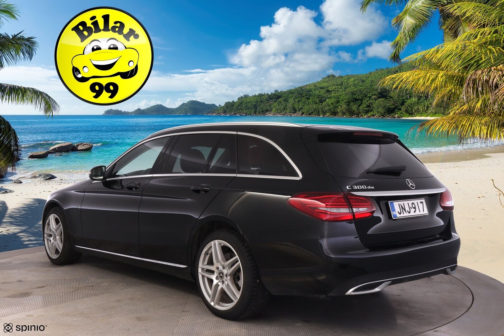 Mercedes-Benz C 2020 300 de T A Business Avantgarde Edition EQ Power *DTR / Akkukäyttöinen lisälämmitin / Adapt.LED / Sport Istuimet* - Kahdet asialliset renkaat / Tutkat edessä ja takana!  / Juuri katsastettu