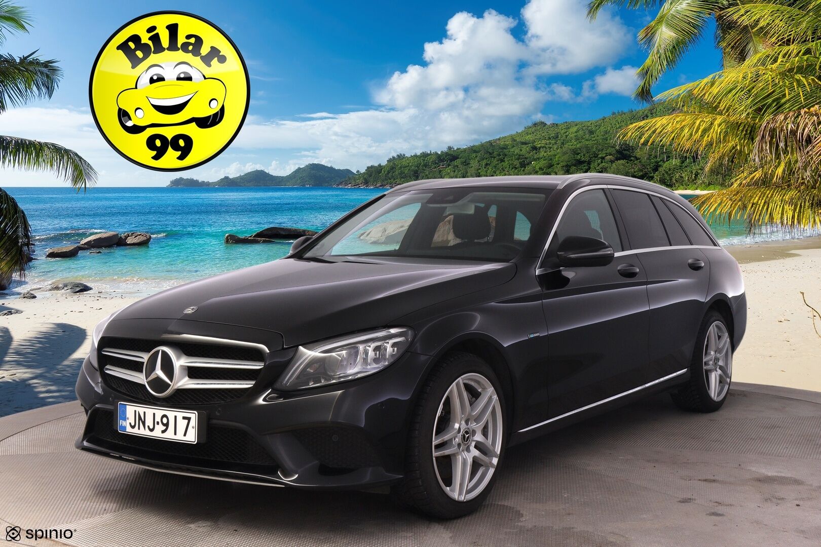 Mercedes-Benz C 2020 300 de T A Business Avantgarde Edition EQ Power *DTR / Akkukäyttöinen lisälämmitin / Adapt.LED / Sport Istuimet* - Kahdet asialliset renkaat / Tutkat edessä ja takana!  / Juuri katsastettu