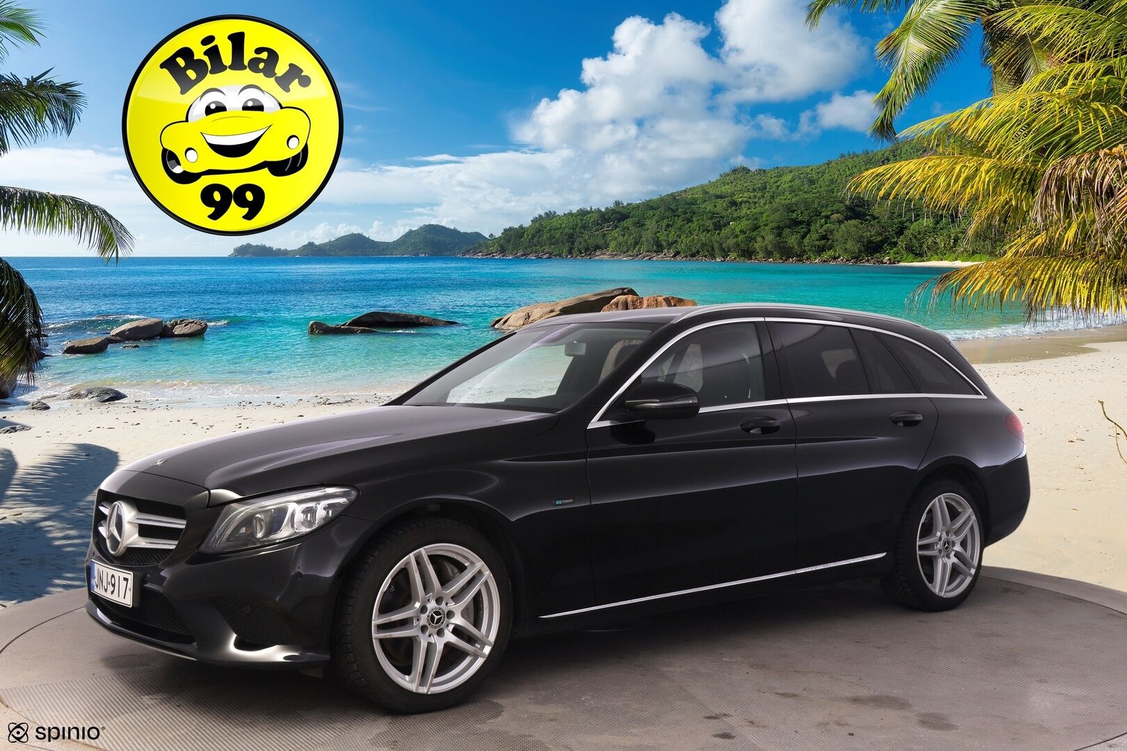 Mercedes-Benz C 2020 300 de T A Business Avantgarde Edition EQ Power *DTR / Akkukäyttöinen lisälämmitin / Adapt.LED / Sport Istuimet* - Kahdet asialliset renkaat / Tutkat edessä ja takana!  / Juuri katsastettu