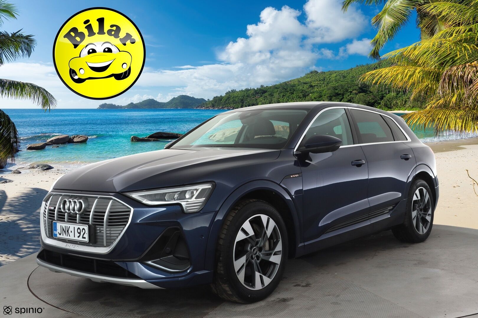 Audi e-tron 2022 Advanced 55 quattro S line - | ACC | Lisälämmitin | LED | P.kamera | muistipenkki | Keyless | Nahat | Apple&Android | Kahdet Renkaat |