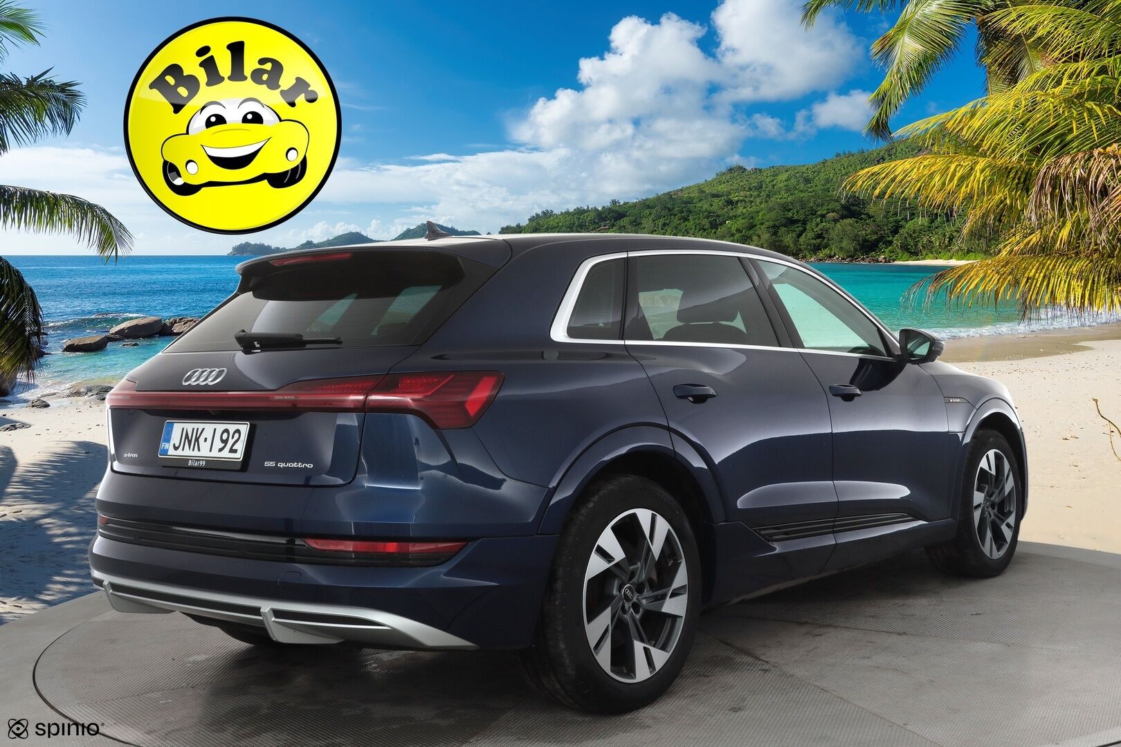 Audi e-tron 2022 Advanced 55 quattro S line - | ACC | Lisälämmitin | LED | P.kamera | muistipenkki | Keyless | Nahat | Apple&Android | Kahdet Renkaat |