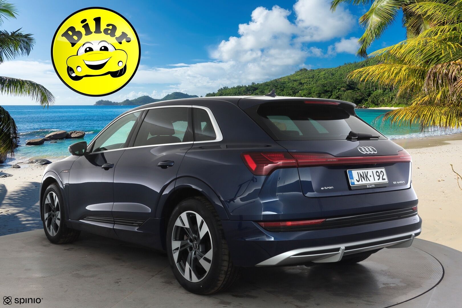Audi e-tron 2022 Advanced 55 quattro S line - | ACC | Lisälämmitin | LED | P.kamera | muistipenkki | Keyless | Nahat | Apple&Android | Kahdet Renkaat |