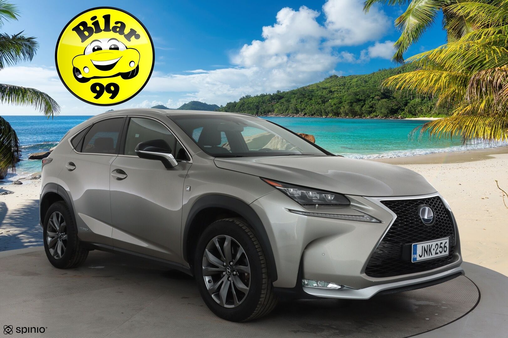Lexus NX 2017 300h Hybrid A AWD F Sport **HUD / Adapt.Vakkari / LED-valot / P.kamera / Lasikattoluukku /  Nahkaverhoilu / Navi** - Kahdet Renkaat