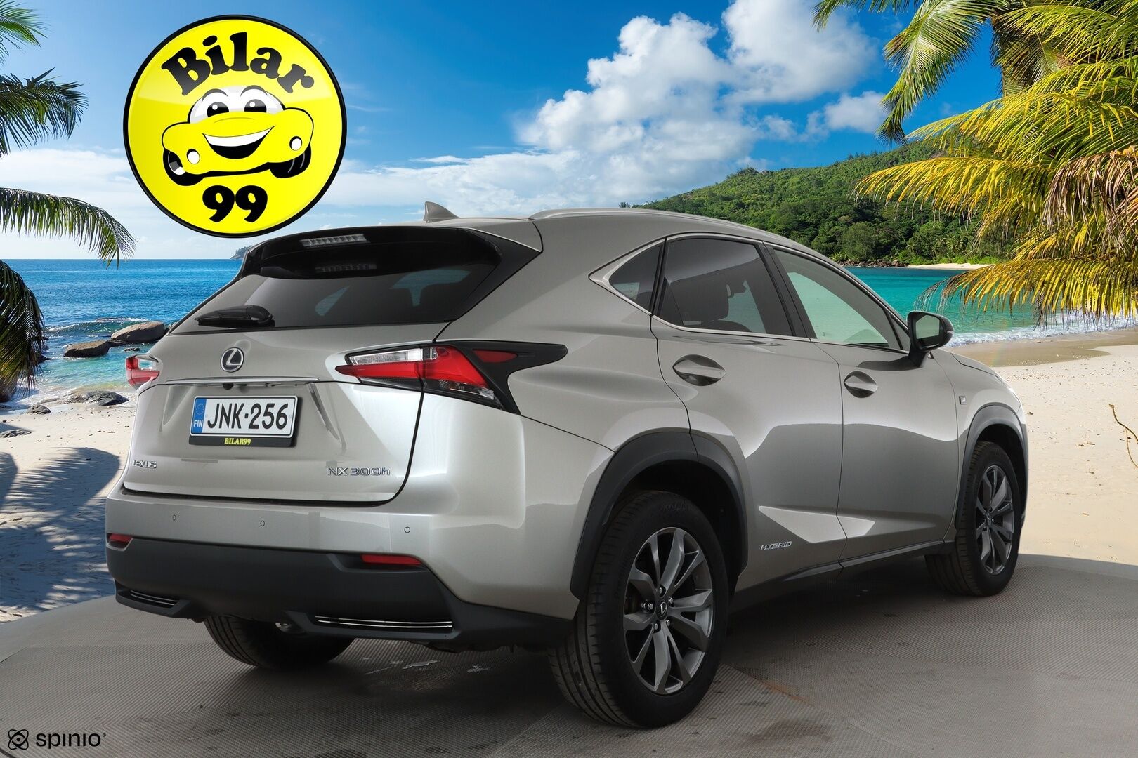 Lexus NX 2017 300h Hybrid A AWD F Sport **HUD / Adapt.Vakkari / LED-valot / P.kamera / Lasikattoluukku /  Nahkaverhoilu / Navi** - Kahdet Renkaat