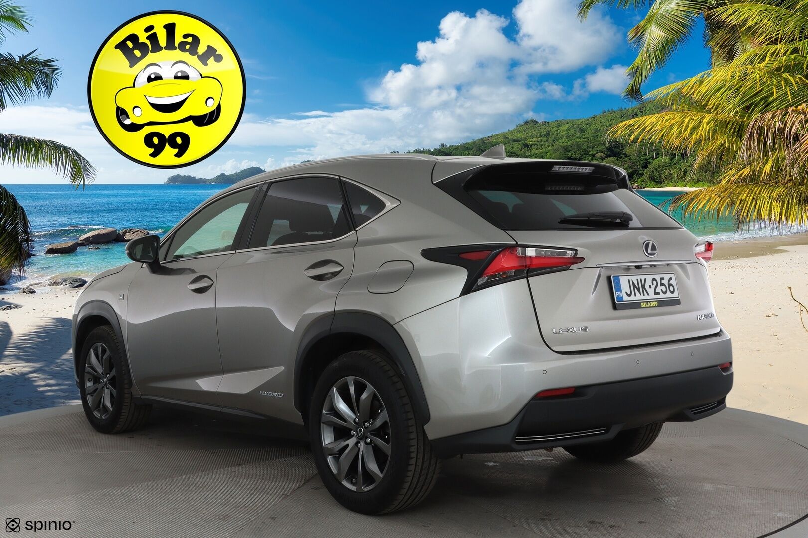 Lexus NX 2017 300h Hybrid A AWD F Sport **HUD / Adapt.Vakkari / LED-valot / P.kamera / Lasikattoluukku /  Nahkaverhoilu / Navi** - Kahdet Renkaat