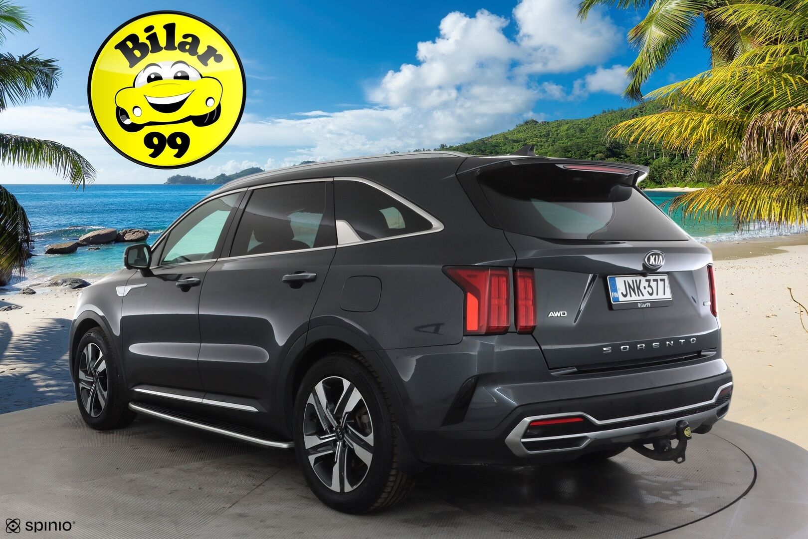 Kia Sorento 2021 1,6 T-GDI Plug-in Hybrid AWD Business Luxury AT 7-P * ACC / HUD / Bose / Panorama / Koukku / Ilmastoidut nahat * - 360° / Kahdet renkaat aluvanteilla / Merkkihuollettu / Huippuvarusteet - HULLUT AVAJAISHULINAT KORKOTARJOUS 3,29 %