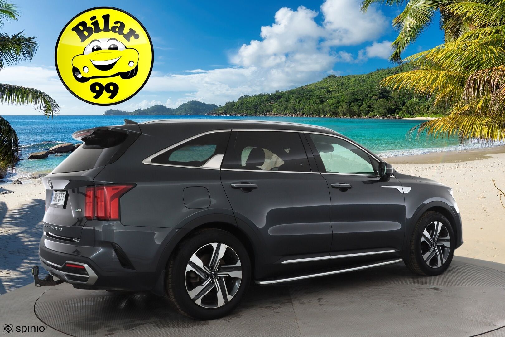 Kia Sorento 2021 1,6 T-GDI Plug-in Hybrid AWD Business Luxury AT 7-P * ACC / HUD / Bose / Panorama / Koukku / Ilmastoidut nahat * - 360° / Kahdet renkaat aluvanteilla / Merkkihuollettu / Huippuvarusteet - HULLUT AVAJAISHULINAT KORKOTARJOUS 3,29 %