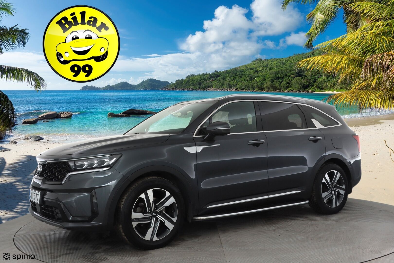 Kia Sorento 2021 1,6 T-GDI Plug-in Hybrid AWD Business Luxury AT 7-P * ACC / HUD / Bose / Panorama / Koukku / Ilmastoidut nahat * - 360° / Kahdet renkaat aluvanteilla / Merkkihuollettu / Huippuvarusteet - HULLUT AVAJAISHULINAT KORKOTARJOUS 3,29 %