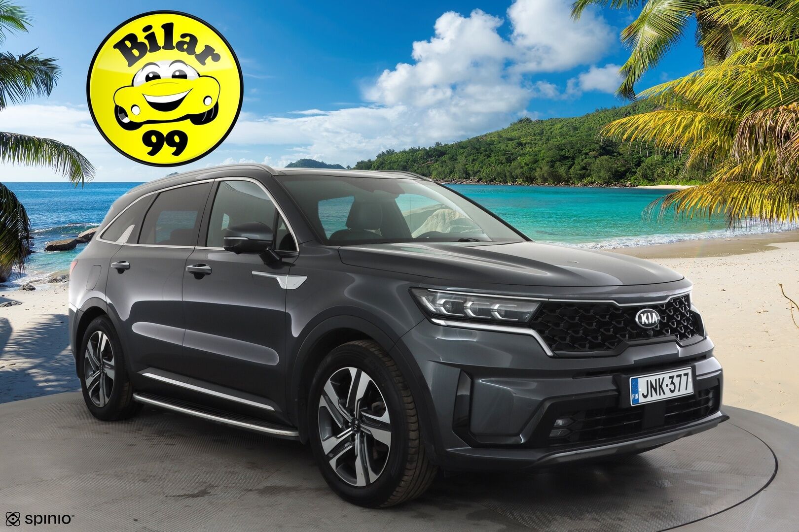 Kia Sorento 2021 1,6 T-GDI Plug-in Hybrid AWD Business Luxury AT 7-P * ACC / HUD / Bose / Panorama / Koukku / Ilmastoidut nahat * - 360° / Kahdet renkaat aluvanteilla / Merkkihuollettu / Huippuvarusteet - HULLUT AVAJAISHULINAT KORKOTARJOUS 3,29 %