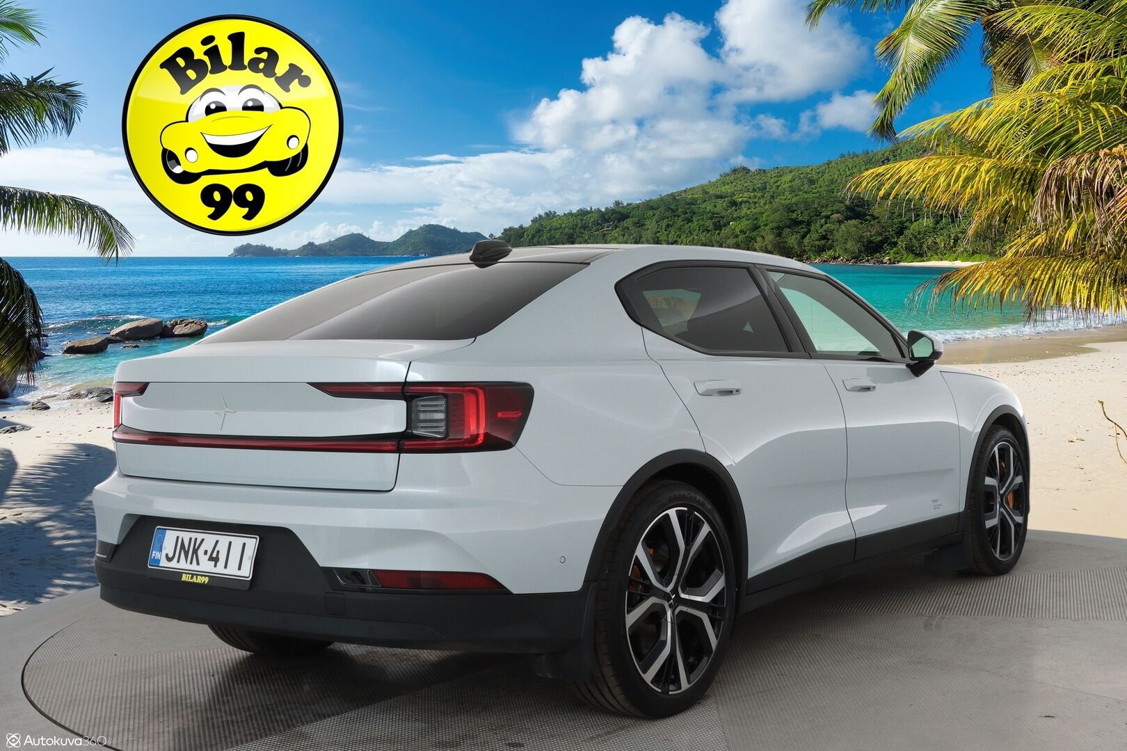Polestar 2 2022 Long Range Dual Motor Performance, 300kW, 78kWh **Lämpöpumppu / Koukku / HarmanKardon / Lasikatto / Muistipenkki / 360 Kamera / Apple&Android / Keyless** - 3,99 % KORKOTARJOUS TÄHÄN AUTOON - Performance & Pilot & Plus -paketit / Akku kuntotarkistettu / Kahdet vanteet