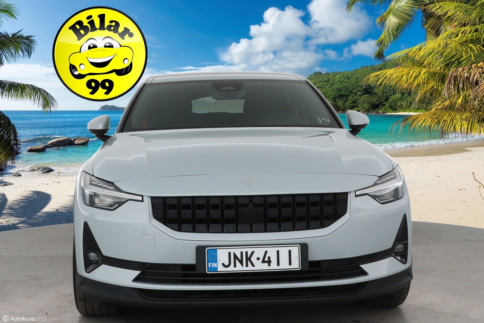 Polestar 2 2022 Long Range Dual Motor Performance, 300kW, 78kWh **Lämpöpumppu / Koukku / HarmanKardon / Lasikatto / Muistipenkki / 360 Kamera / Apple&Android / Keyless** - 3,99 % KORKOTARJOUS TÄHÄN AUTOON - Performance & Pilot & Plus -paketit / Akku kuntotarkistettu / Kahdet vanteet