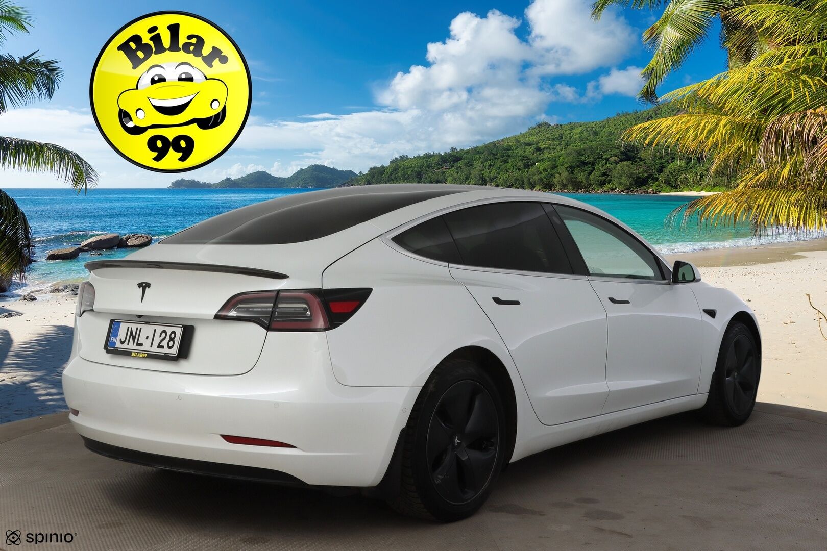 Tesla MODEL 3 2019 Standard RWD Plus ** 2x renkaat & vanteet / FSD / LED / Premium Audio ** - *Katsastus voimassa 11.6.2026 saakka! / Fiksut kilometrit!* - HULLUT JOULUT KORKOTARJOUS 2,49% 