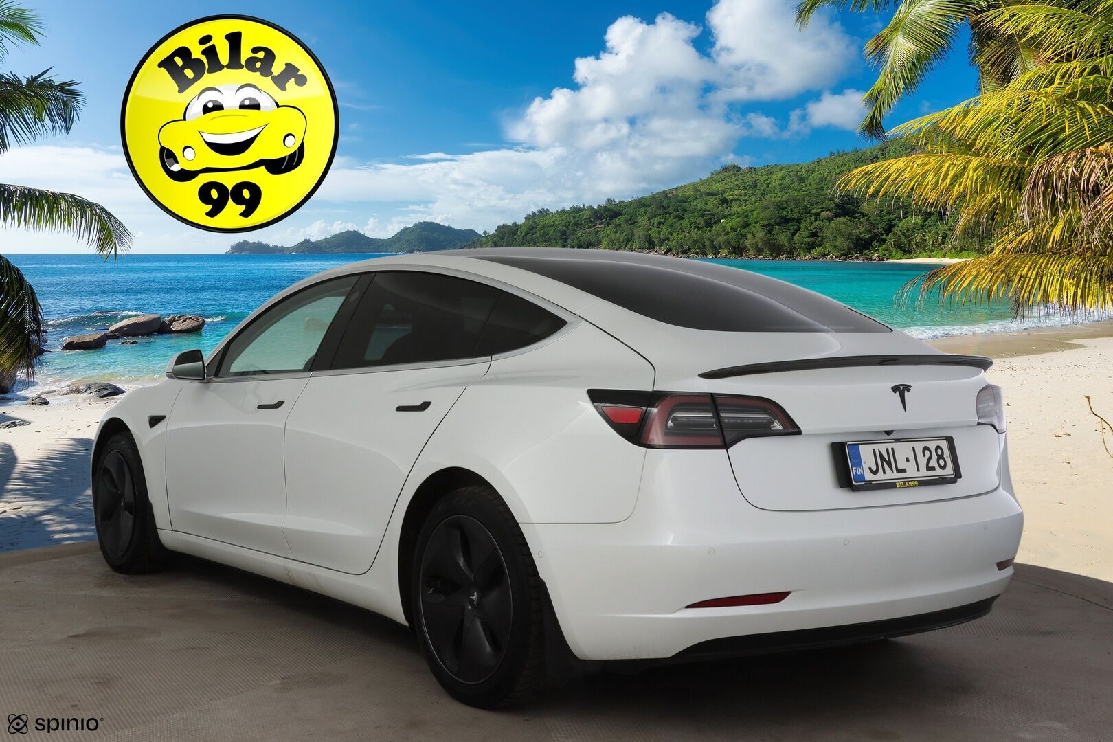 Tesla MODEL 3 2019 Standard RWD Plus ** 2x renkaat & vanteet / FSD / LED / Premium Audio ** - *Katsastus voimassa 11.6.2026 saakka! / Fiksut kilometrit!* - HULLUT JOULUT KORKOTARJOUS 2,49% 