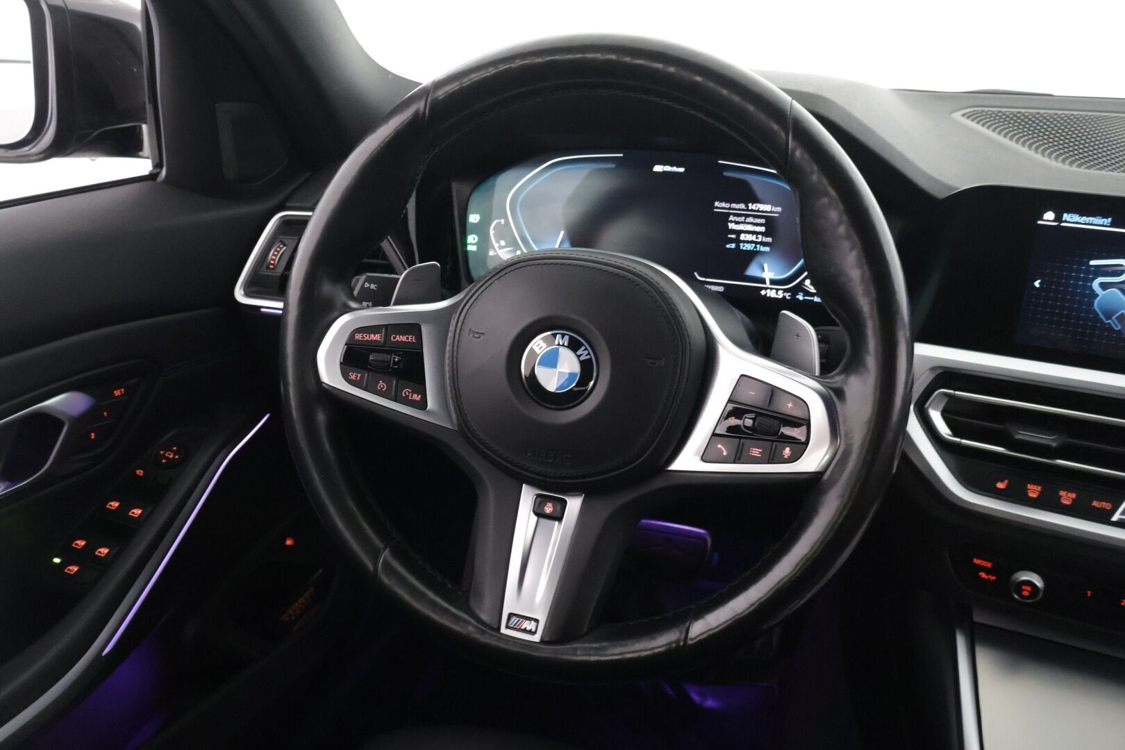 BMW 330 2021 G20 Sedan 330e A xDrive Business M Sport * LASERIT / Hifit / Koukku / Muistipenkit / Comfort acces / HUD*