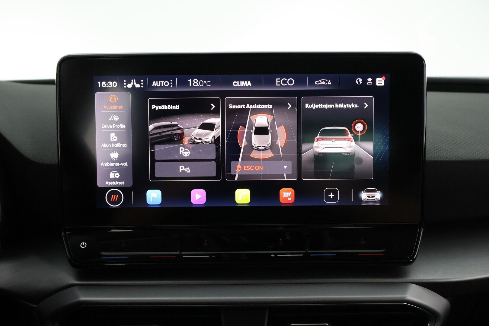 Seat Leon 2021 1,4 PHEV 204 eHybrid FR DSG - SoH 91,9% | Vakkari | LED |  P. Kamera | Navi | KeyLessGo | Apple & Android