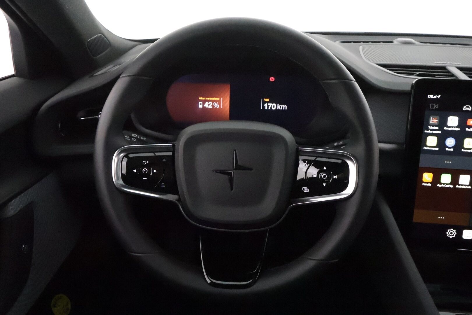 Polestar 2 2024 Standard range Single motor Plus Pack, 200kW, 69kWh **Facelift / Adapt.vakkari / H&K / Muistipenkki / Lasikatto** - 3,99 % KORKOTARJOUS TÄHÄN AUTOON 31.8. ASTI! - 1.Om Suomi-auto / Kahdet renkaat aluvanteilla / 360º / Navi / KeylessGo / Pixel-LED / Digimittaristo / Lämpöpumppu