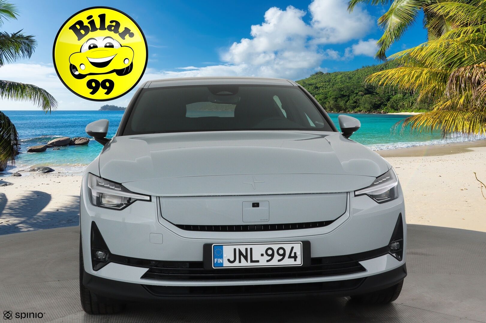 Polestar 2 2024 Standard range Single motor Plus Pack, 200kW, 69kWh **Facelift / Adapt.vakkari / H&K / Muistipenkki / Lasikatto** - 3,99 % KORKOTARJOUS TÄHÄN AUTOON 31.8. ASTI! - 1.Om Suomi-auto / Kahdet renkaat aluvanteilla / 360º / Navi / KeylessGo / Pixel-LED / Digimittaristo / Lämpöpumppu