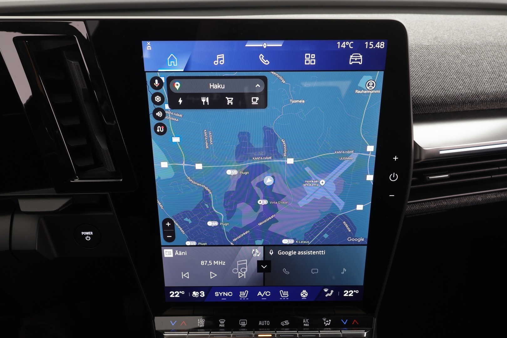 Renault Scenic 2024 E-Tech electric 220hv long range techno * ILP / Koukku / Harman/Kardon / ACC / LED / P.Kamera / Navi / Kaistavahti * - 1-om Suomi-auto / Akku kuntotarkastettu SoH 99% / Kahdet renkaat