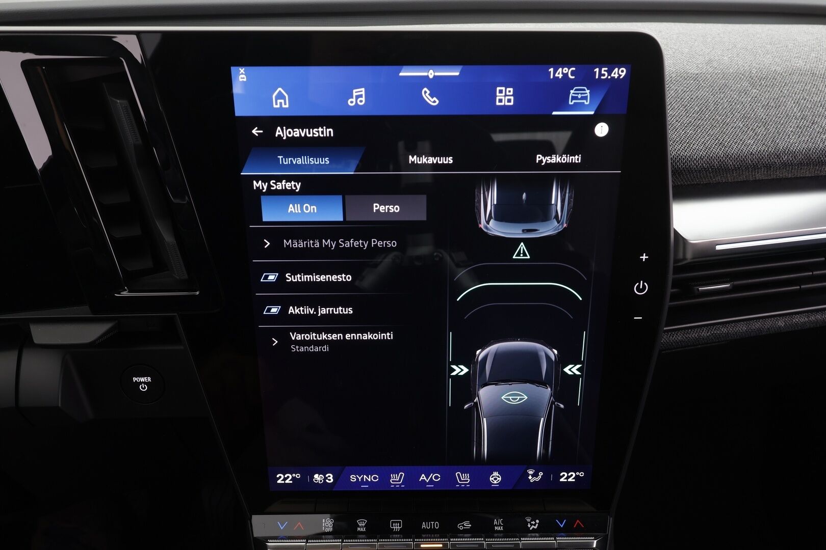 Renault Scenic 2024 E-Tech electric 220hv long range techno * ILP / Koukku / Harman/Kardon / ACC / LED / P.Kamera / Navi / Kaistavahti * - 1-om Suomi-auto / +600km kantama / Akku kuntotarkastettu SoH 99% / Kahdet renkaat 