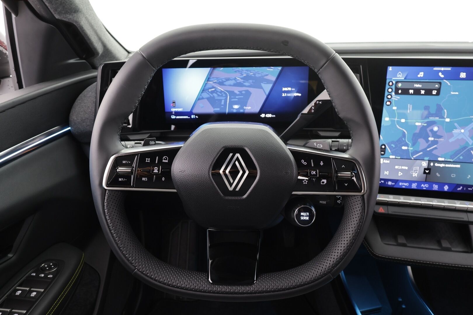 Renault Scenic 2024 E-Tech electric 220hv long range techno * ILP / Koukku / Harman/Kardon / ACC / LED / P.Kamera / Navi / Kaistavahti * - 1-om Suomi-auto / +600km kantama / Akku kuntotarkastettu SoH 99% / Kahdet renkaat 