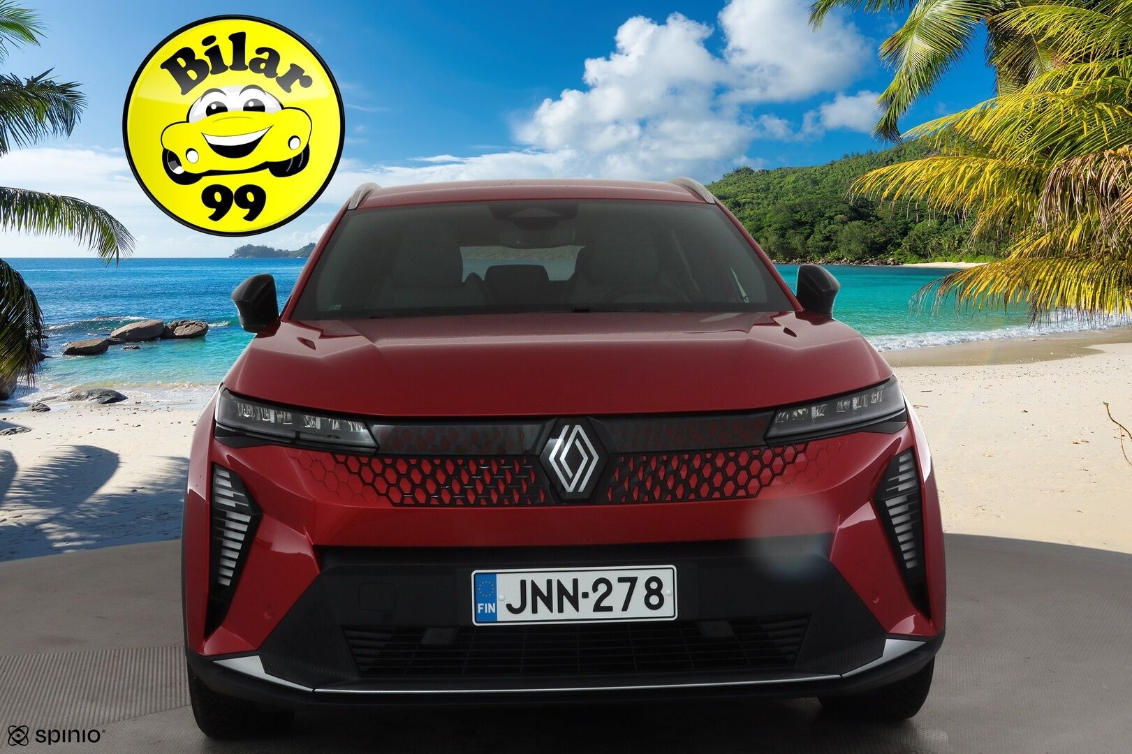 Renault Scenic 2024 E-Tech electric 220hv long range techno * ILP / Koukku / Harman/Kardon / ACC / LED / P.Kamera / Navi / Kaistavahti * - 1-om Suomi-auto / +600km kantama / Akku kuntotarkastettu SoH 99% / Kahdet renkaat 