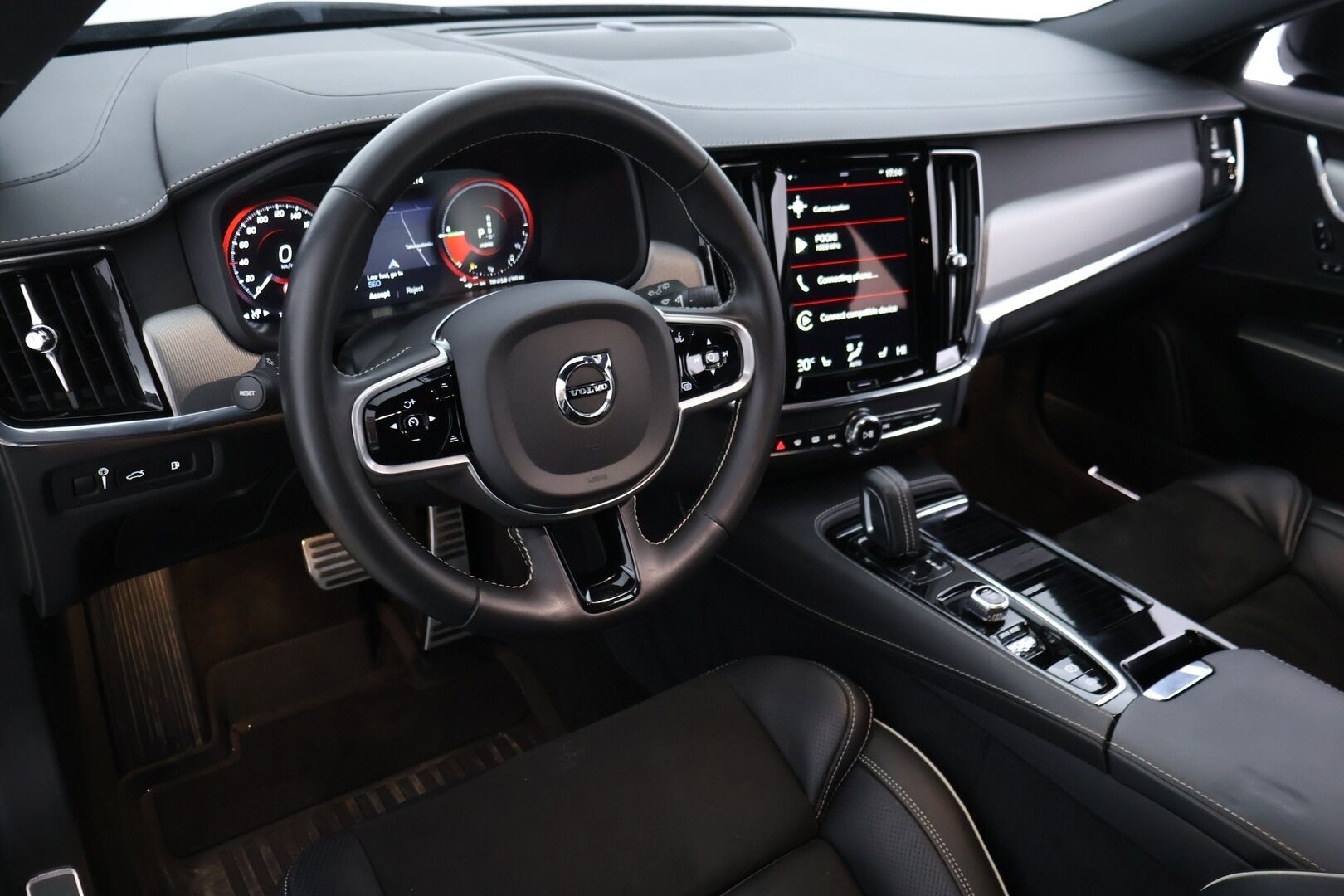Volvo V90 2021 T8 AWD Recharge R-Design Aut Facelift - Adapt. vakkari / Webasto / Navi / Muistipenkit / Apple&Android / P.kamera