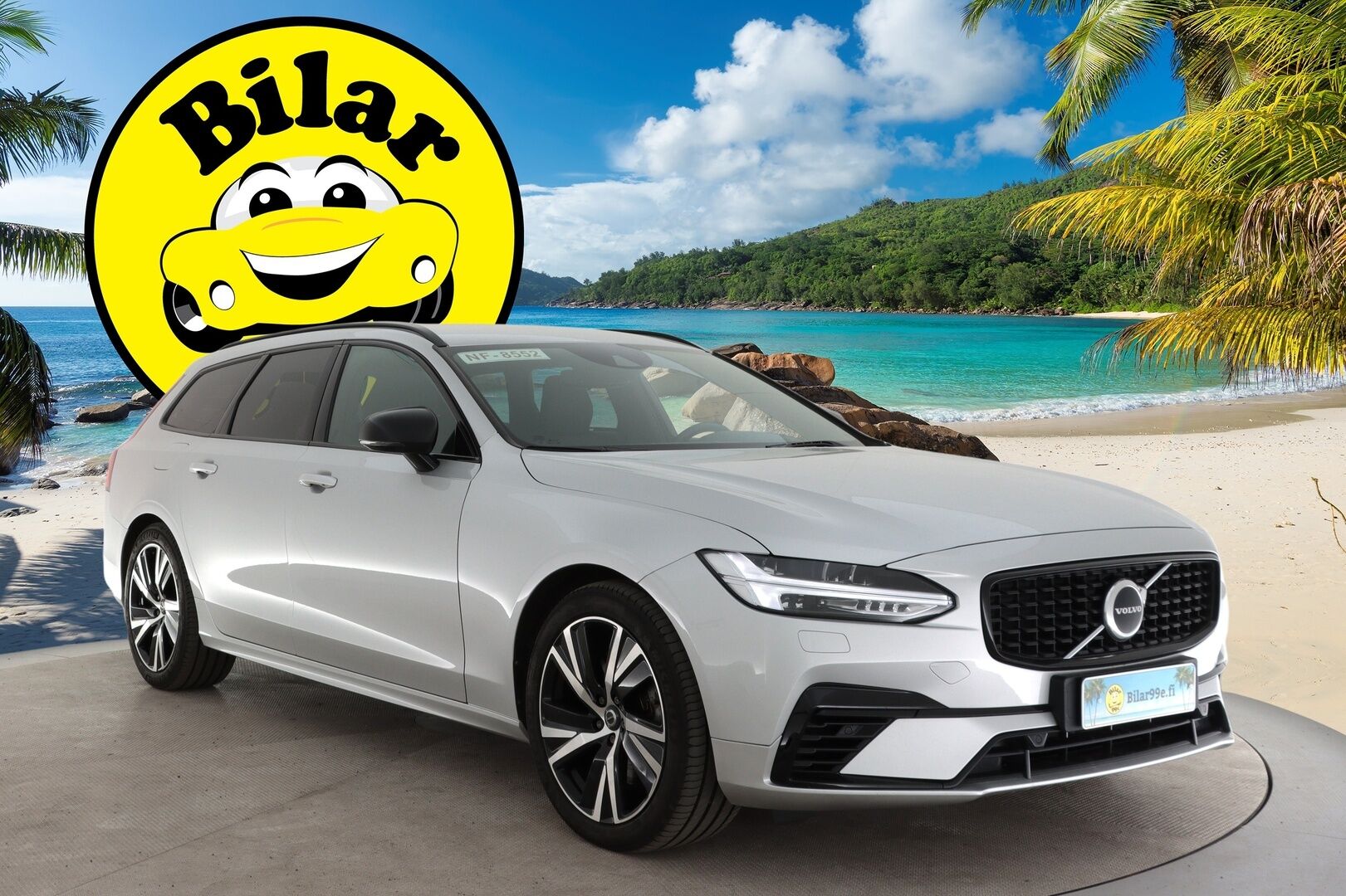 Volvo V90 2021 T8 AWD Recharge R-Design Aut Facelift - Adapt. vakkari / Webasto / Navi / Muistipenkit / Apple&Android / P.kamera