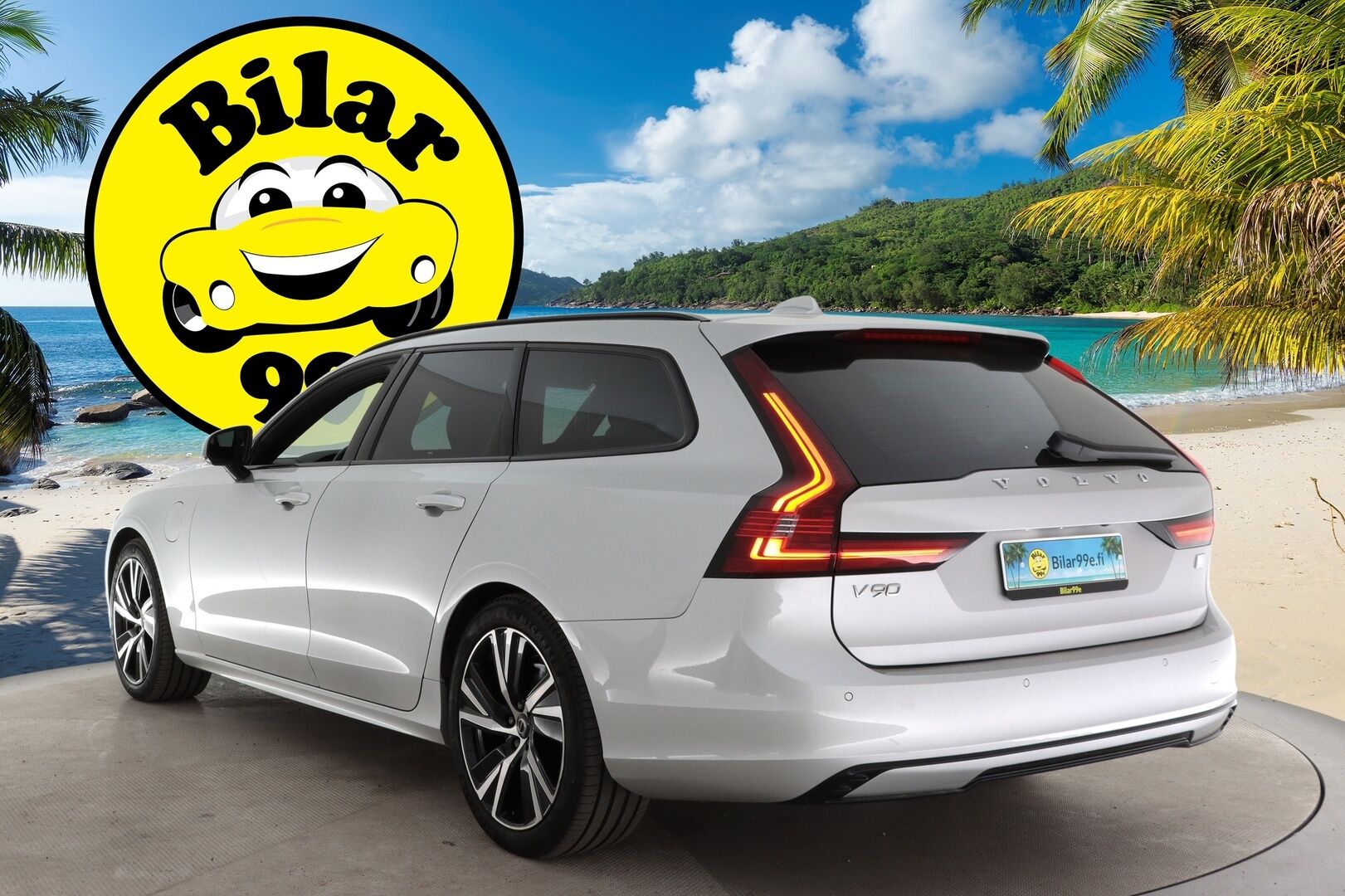 Volvo V90 2021 T8 AWD Recharge R-Design Aut Facelift - Adapt. vakkari / Webasto / Navi / Muistipenkit / Apple&Android / P.kamera