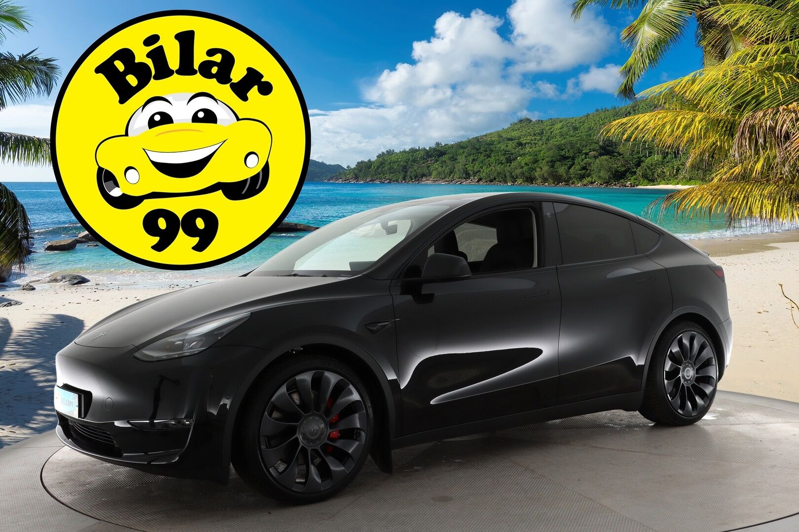 TESLA MODEL Y 2023 Performance / ALV / Vetokoukku / Autopilot / Premium Audio / Lämpöpumppu / Musta Nahkasisusta / Lasikatto / - 3,99 % KORKOTARJOUS TÄHÄN AUTOON - 