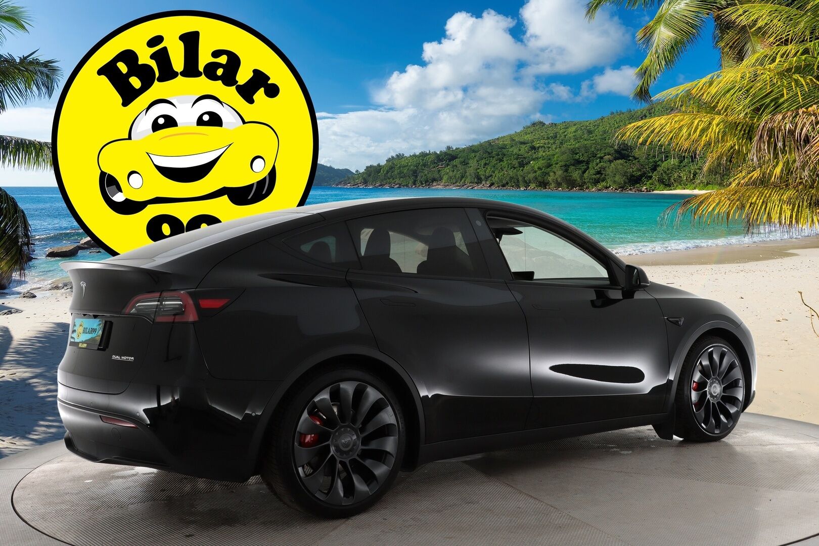 TESLA MODEL Y 2023 Performance / ALV / Vetokoukku / Autopilot / Premium Audio / Lämpöpumppu / Musta Nahkasisusta / Lasikatto / - 3,99 % KORKOTARJOUS TÄHÄN AUTOON - 