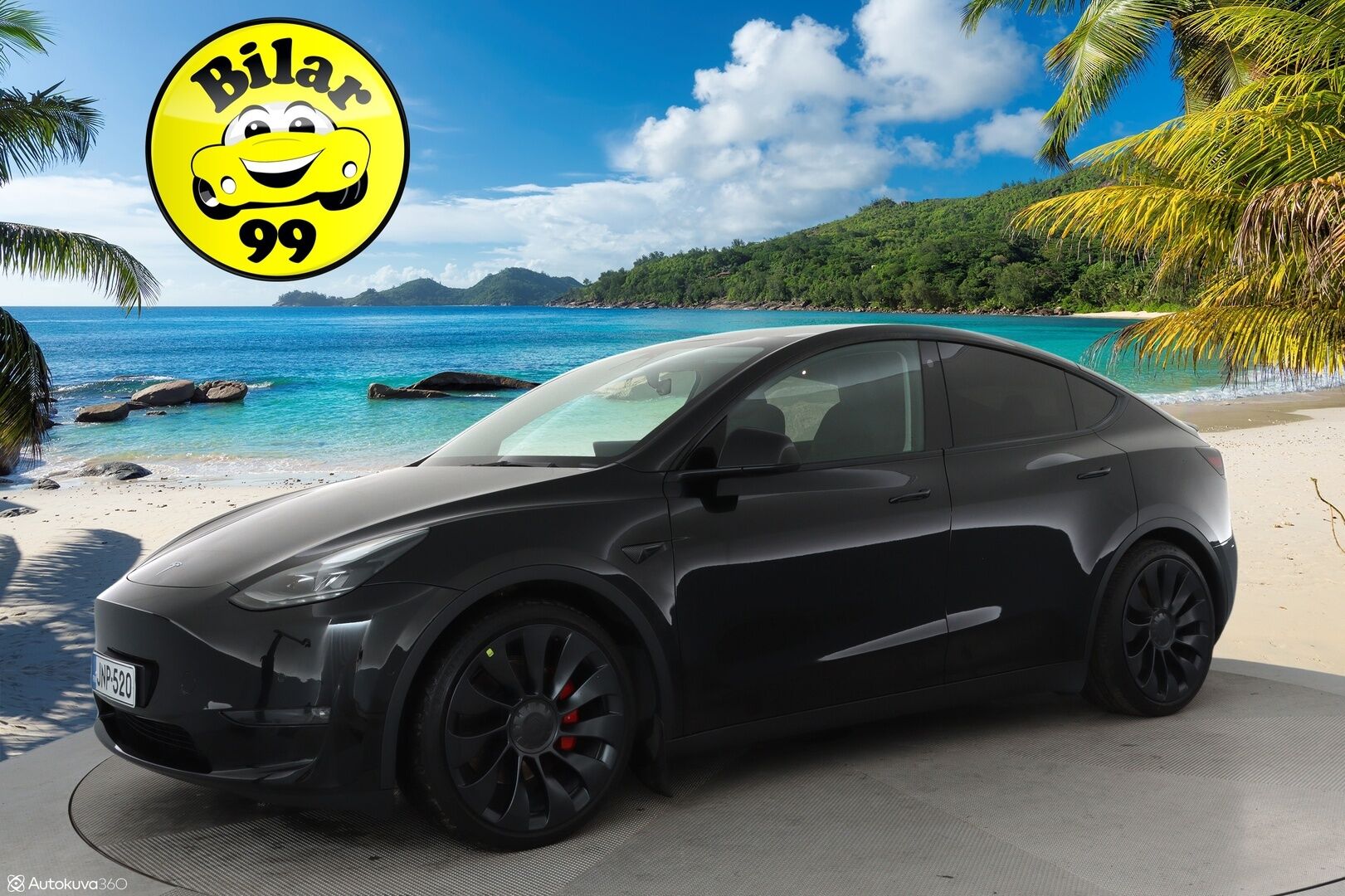 TESLA MODEL Y 2023 Performance **Lasikatto / Lämpöpumppu / Koukku / Adapt.Vakkari / Matrix-LED / P.Kamera / Muistipenkki / Premium Audio** - 3,99 % KORKOTARJOUS TÄHÄN AUTOON - Akku kuntotarkistettu!