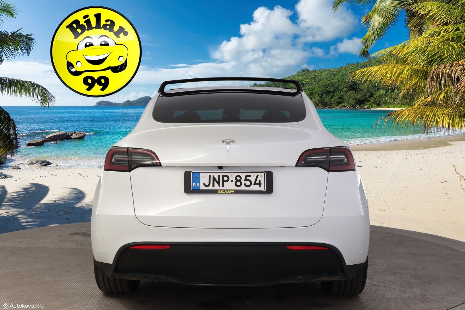 Tesla Model Y 2024 55KWh Standard Range *ACC / Lämpöpumppu / Amd Ryzen / Peruutuskamera* - 3,99 % KORKOTARJOUS TÄHÄN AUTOON - 31.5. ASTI! - Vähän ajettu / Kattokaiteet / Super siisti!