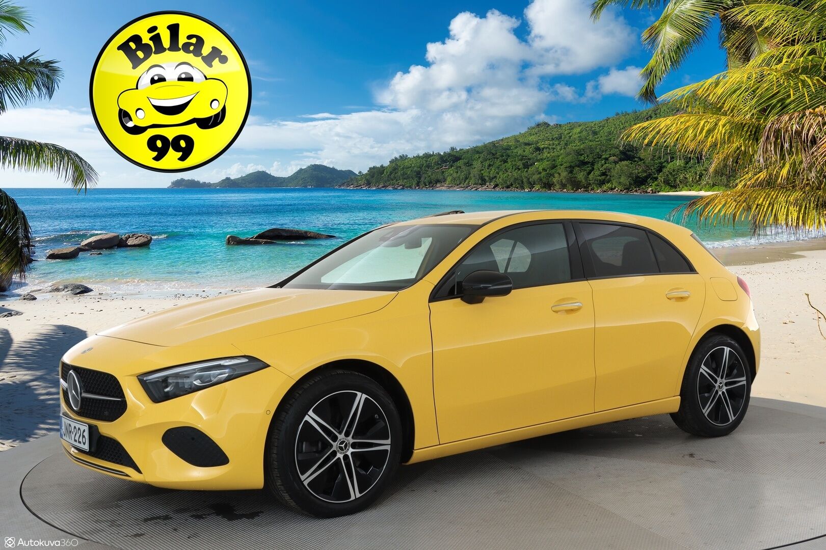 Mercedes-Benz A 2023 250 e A Progressive ** Facelift / Distronic plus / Multibeam LED / P.kamera / Nahkasisusta / Keyless / Navi - Akku kuntotarkastettu 