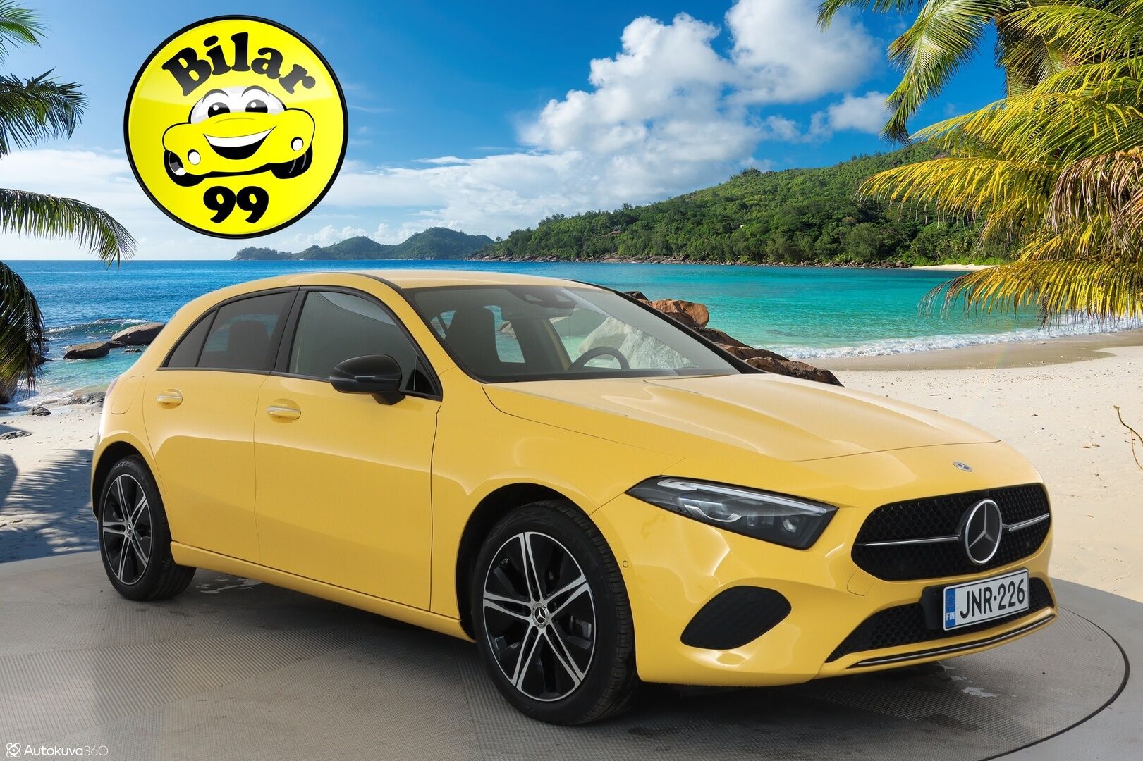 Mercedes-Benz A 2023 250 e A Progressive ** Facelift / Distronic plus / Multibeam LED / P.kamera / Nahkasisusta / Keyless / Navi - Akku kuntotarkastettu 