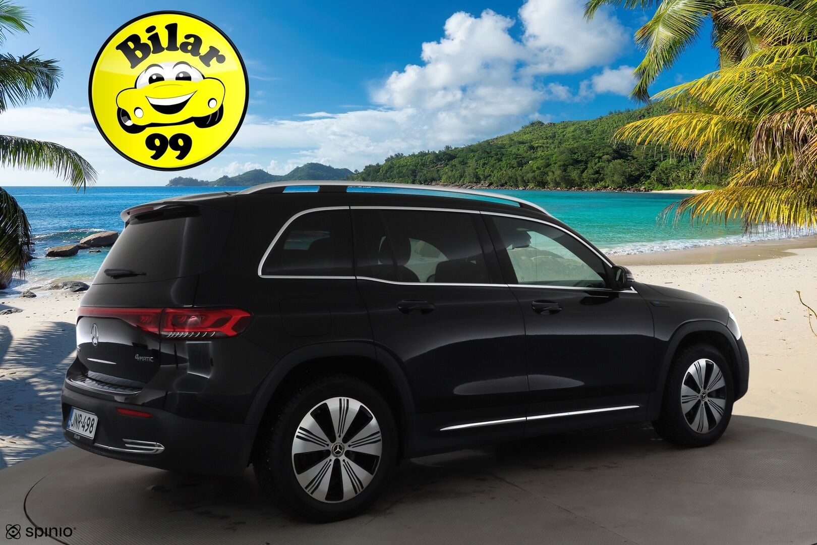 Mercedes-Benz EQB 2023 300 4MATIC Business 7-Paikkainen * DTR+Q / Peruutuskamera / Widescreen / Sporttipenkit / LED High Performance / Comand Navi - Harvinainen 7-Paikkainen / 2x Renkaat aluvantein! - HULLUT AVAJAISHULINAT KORKOTARJOUS 3,29 %