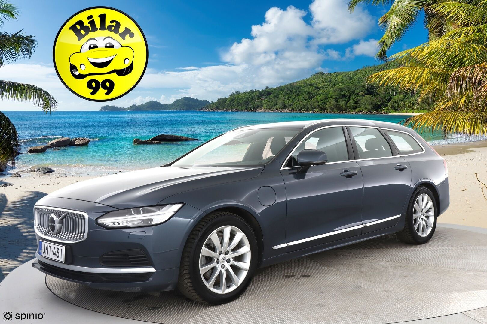 Volvo V90 2021 V90 T6 AWD Momentum Pro aut * Facelift / Webasto / VOC / H/K / Keyless / 360 / Nahat / Sähkökontti * - Merkkiliikkeen huoltokirja / Jakopää vaihdettu juuri
