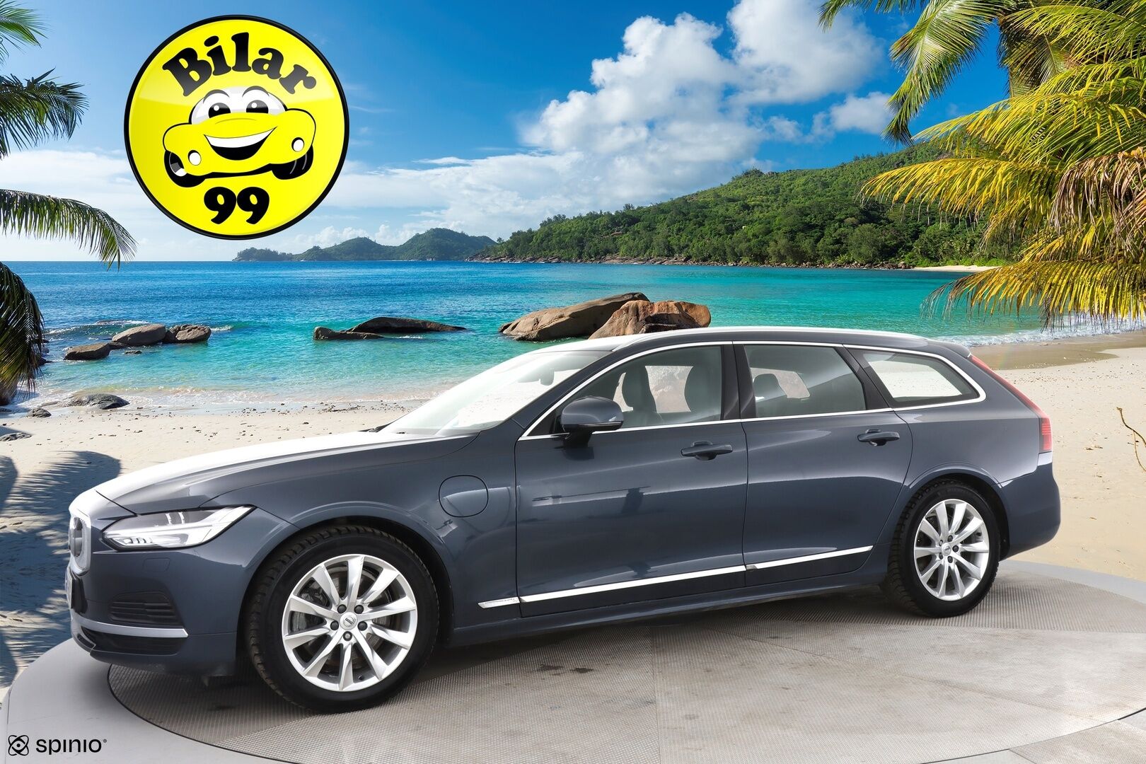Volvo V90 2021 V90 T6 AWD Momentum Pro aut * Facelift / Webasto / VOC / H/K / Keyless / 360 / Nahat / Sähkökontti * - Merkkiliikkeen huoltokirja / Jakopää vaihdettu juuri
