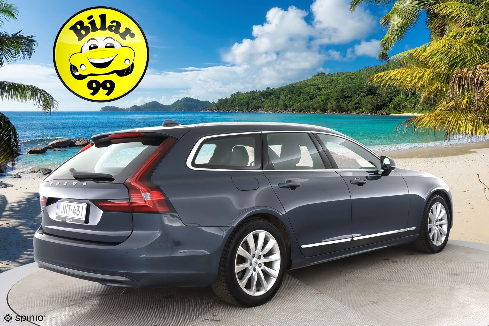 Volvo V90 2021 V90 T6 AWD Momentum Pro aut * Facelift / Webasto / VOC / H/K / Keyless / 360 / Nahat / Sähkökontti * - Merkkiliikkeen huoltokirja / Jakopää vaihdettu juuri