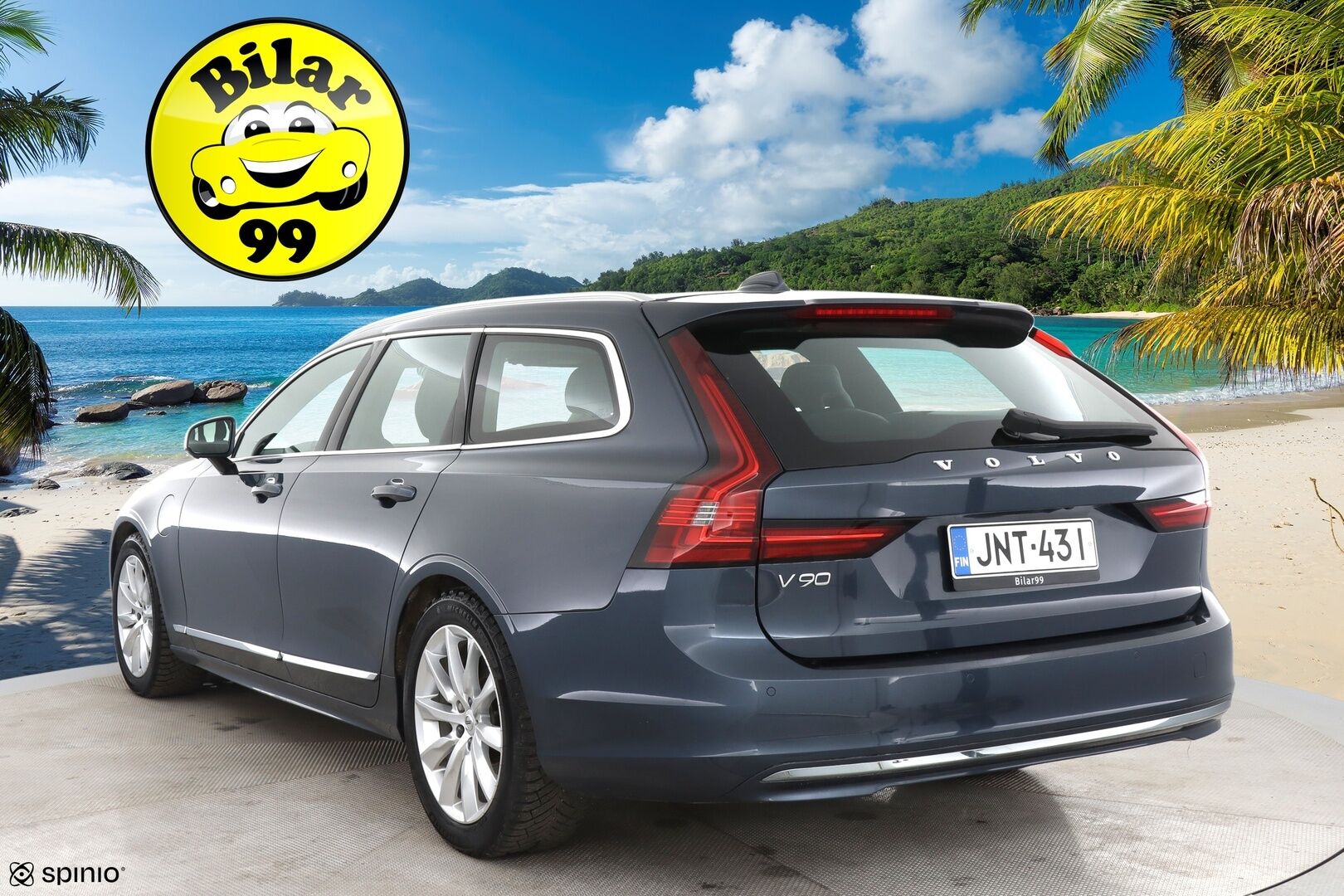 Volvo V90 2021 V90 T6 AWD Momentum Pro aut * Facelift / Webasto / VOC / H/K / Keyless / 360 / Nahat / Sähkökontti * - Merkkiliikkeen huoltokirja / Jakopää vaihdettu juuri