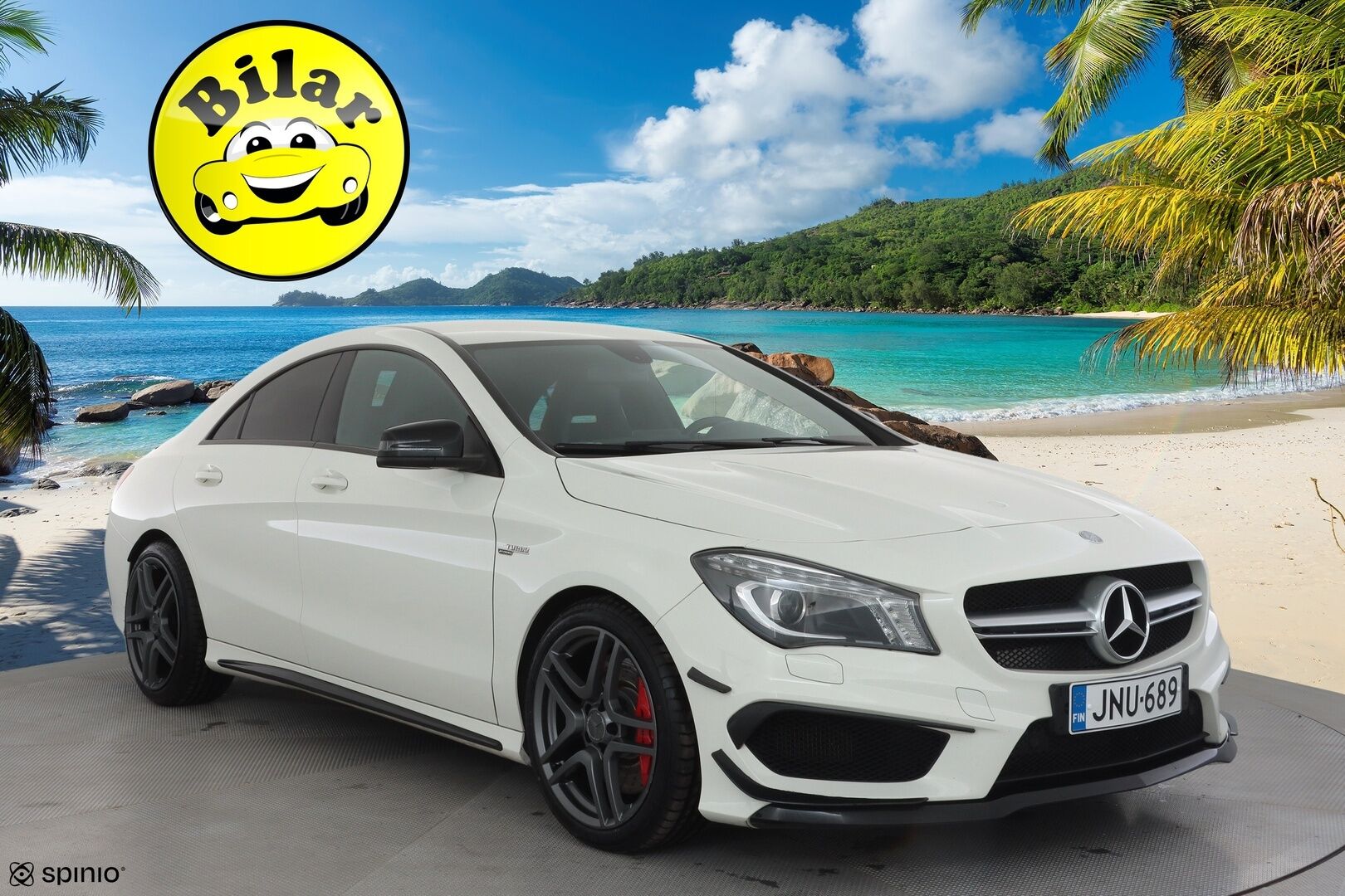 Mercedes-Benz CLA 45 AMG 2014 4Matic A - | Vakkari | Xenon | H&K | Puolinahat | Bluetooth | Urheilualusta | 