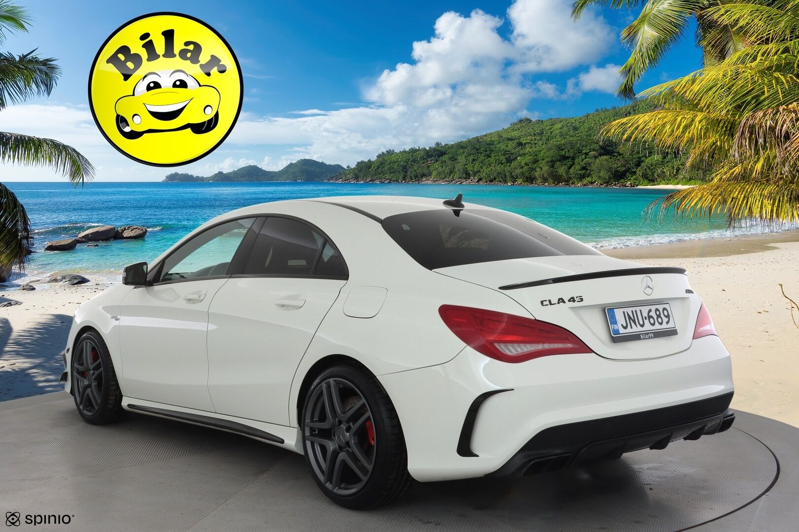Mercedes-Benz CLA 45 AMG 2014 4Matic A - | Vakkari | Xenon | H&K | Puolinahat | Bluetooth | Urheilualusta | 